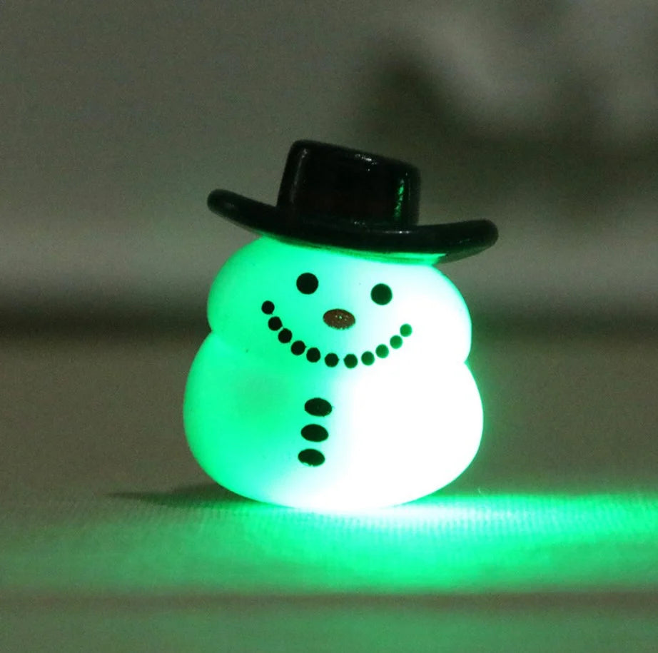 Christmas Figurine LED Warm Glow & Detailed Cutouts