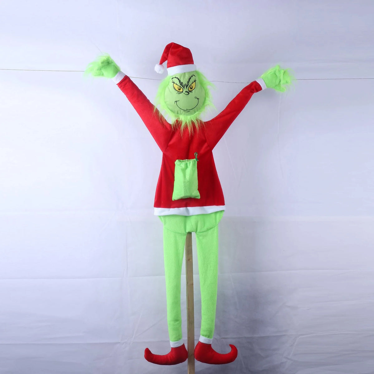 Christmas Figurine Plush & Durable With Santa Hat