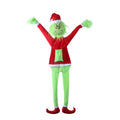 Christmas Figurine Plush & Durable With Santa Hat