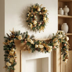 Christmas Garland Artificial Rattan Flexible Styling