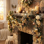 Christmas Garland Artificial Rattan Flexible Styling