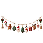 Christmas Garland Handmade Felt Reusable