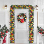 Christmas Garland LED Lights Weatherproof With Timer