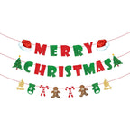 Christmas Garland Sparkling Letters Indoor & Outdoor