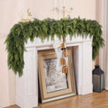 Christmas Garland Unlit Flexible 2-Piece