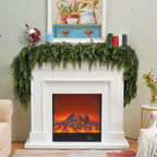 Christmas Garland Unlit Flexible 2-Piece