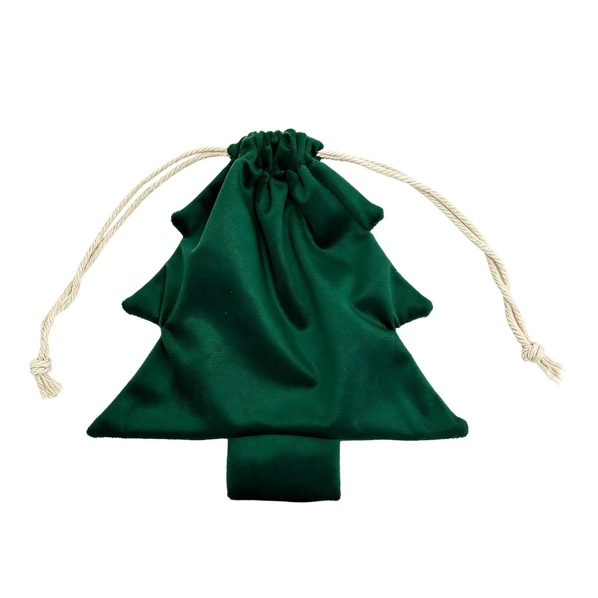 Christmas Gift Bag Tree-Shaped Durable Fabric & Drawstring