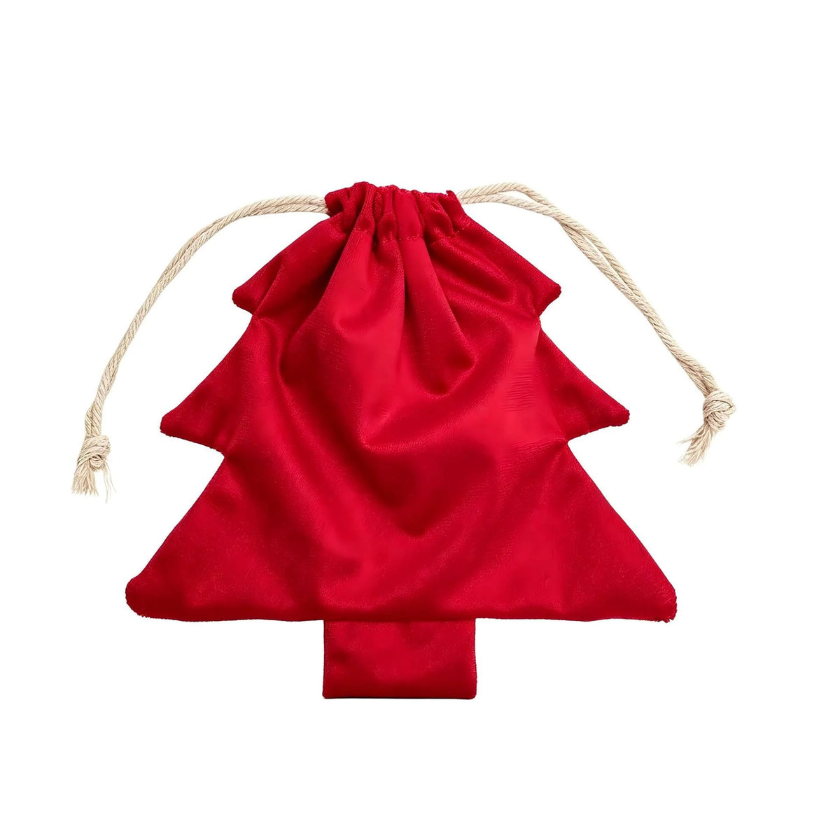 Christmas Gift Bag Tree-Shaped Durable Fabric & Drawstring
