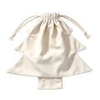 Christmas Gift Bag Tree-Shaped Durable Fabric & Drawstring Closure