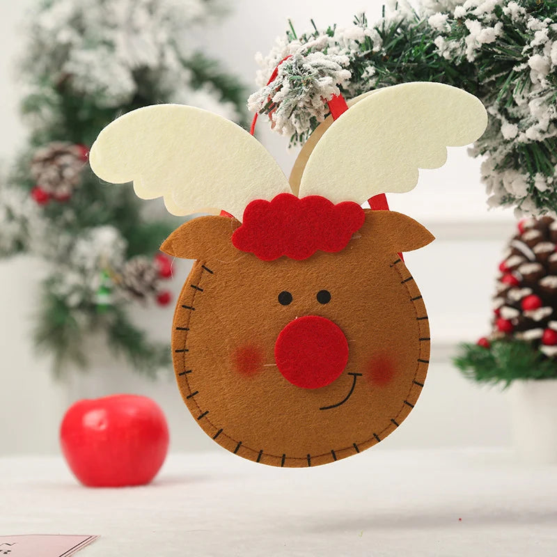 Christmas Gnome Decoration Durable Soft Face & Gift Sack