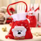 Christmas Gnome Decoration Durable Soft Face & Gift Sack
