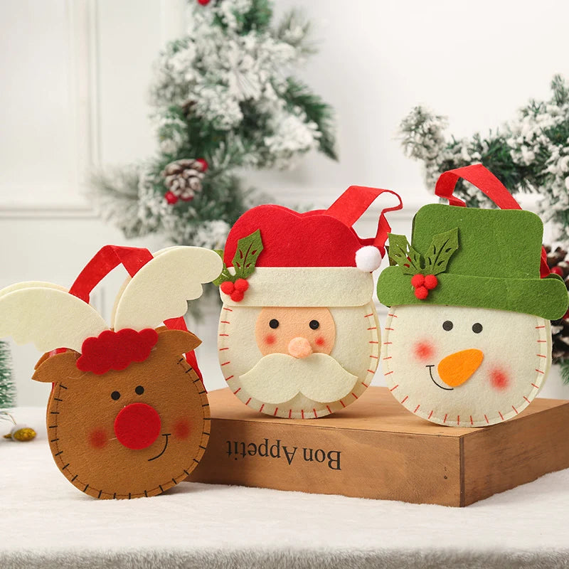 Christmas Gnome Decoration Durable Soft Face & Gift Sack
