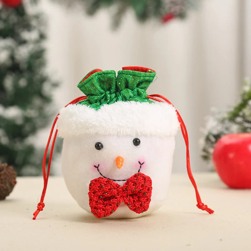 Christmas Gnome Decoration Durable Soft Face & Gift Sack