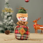 Christmas Gnome Decoration Durable Soft Face & Gift Sack