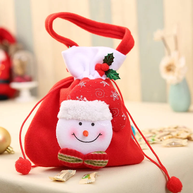 Christmas Gnome Decoration Durable Soft Face & Gift Sack