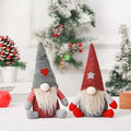 Christmas Gnome Decoration Polyester Handmade Style Tabletop