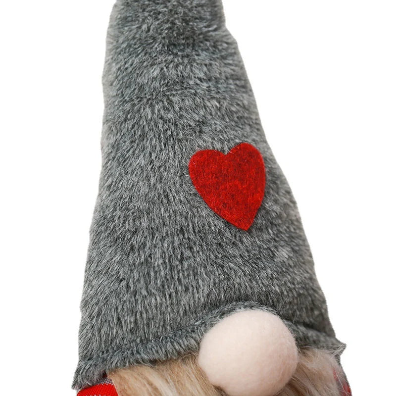 Christmas Gnome Decoration Polyester Handmade Style Tabletop