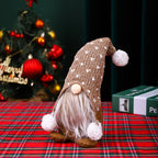 Christmas Gnome Figurine Durable Tabletop Decor