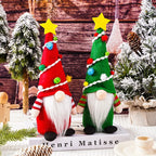 Christmas Gnome Gray Hat Long White Beard