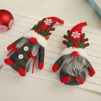 Christmas Gnome Plush Santa Hat & Reindeer Antlers