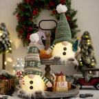 Christmas Gnome Soft Plush Warm LED Indoor Outdoor