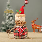 Christmas Gnome With Gift Sack Tabletop & Shelf Decor