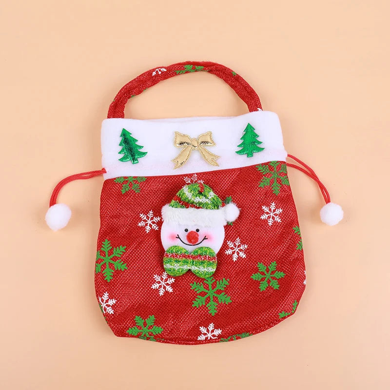 Christmas Gnome With Gift Sack Tabletop & Shelf Decor