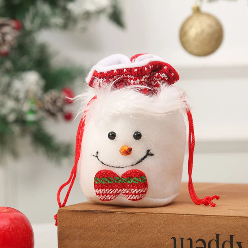 Christmas Gnome With Gift Sack Tabletop & Shelf Decor