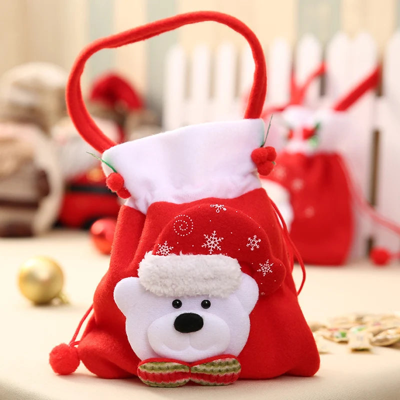 Christmas Gnome With Gift Sack Tabletop & Shelf Decor