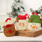 Christmas Gnome With Gift Sack Tabletop & Shelf Decor