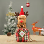 Christmas Gnome With Gift Sack Tabletop & Shelf Decor