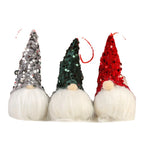 Christmas Hanging Ornament Sequined Warm Glow