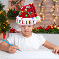 Christmas Hat LED Lights & Appliques One Size