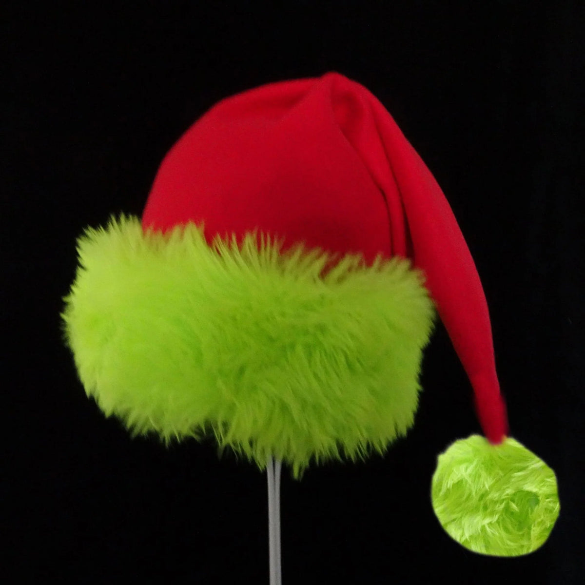 Christmas Hat Plush Edge Soft One Size