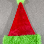 Christmas Hat Plush Edge Soft One Size