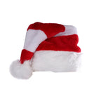 Christmas Hat Plush Trim & Flexible Fit