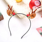 Christmas Hat Reindeer Antlers & Pom-Poms Soft Plush