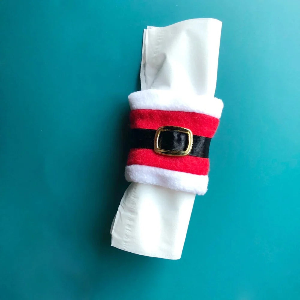 Christmas Hat Soft Plush Santa Design Machine Washable