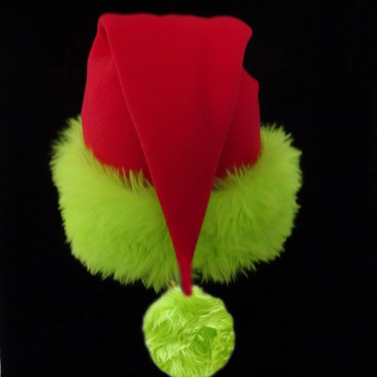 Christmas Hat Soft Plush Trim One Size