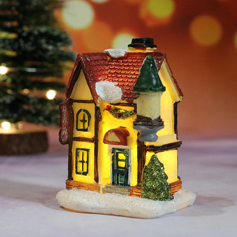 Christmas House Handcrafted Integrated LED Snow Accents