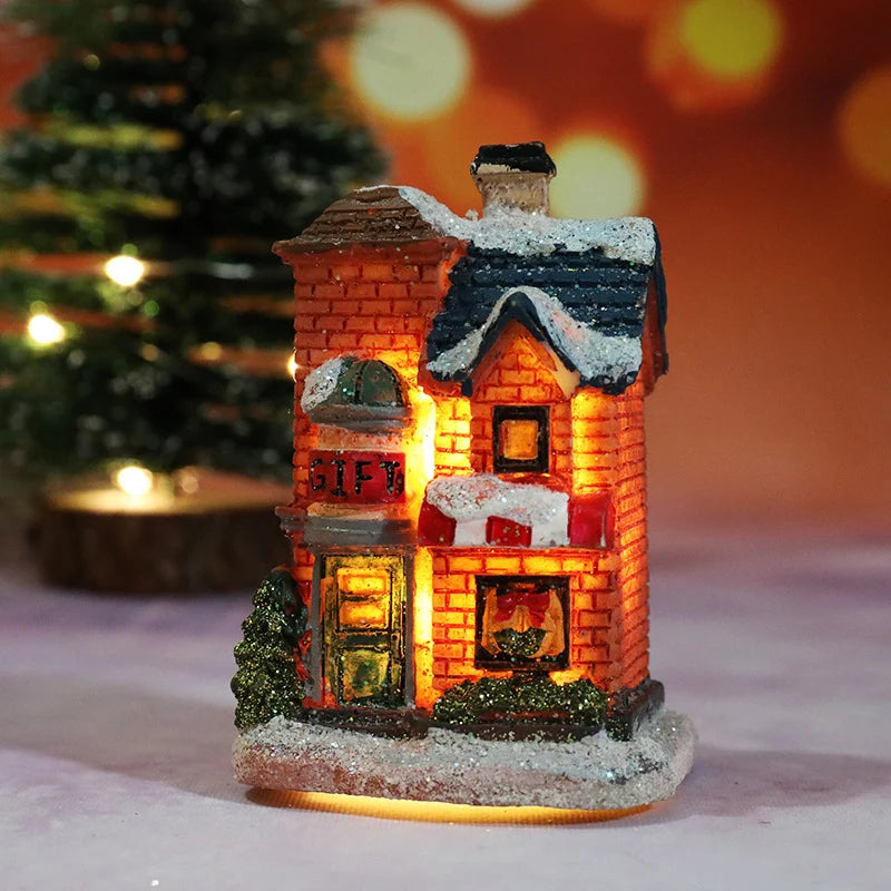 Christmas House Handcrafted Integrated LED Snow Accents