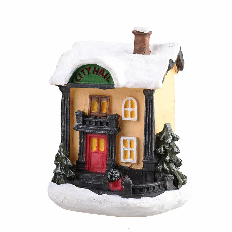 Christmas House Handcrafted Integrated LED Snow Accents