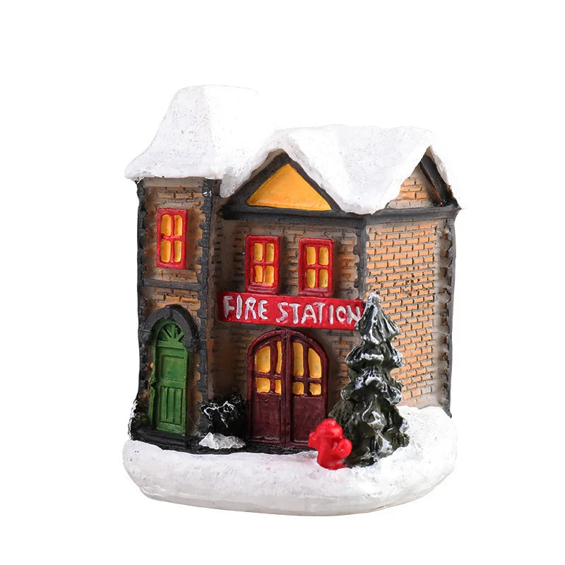 Christmas House Handcrafted Integrated LED Snow Accents