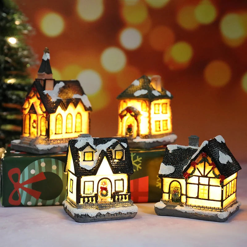 Christmas House Handcrafted LED Lighting & Snow Accents