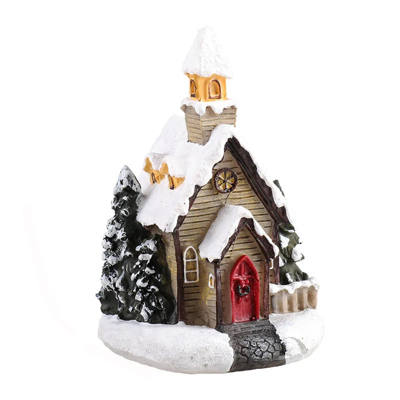 Christmas House Handcrafted LED Lighting & Snow Accents
