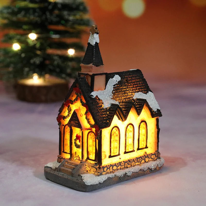 Christmas House Handcrafted LED Lighting & Snow Accents