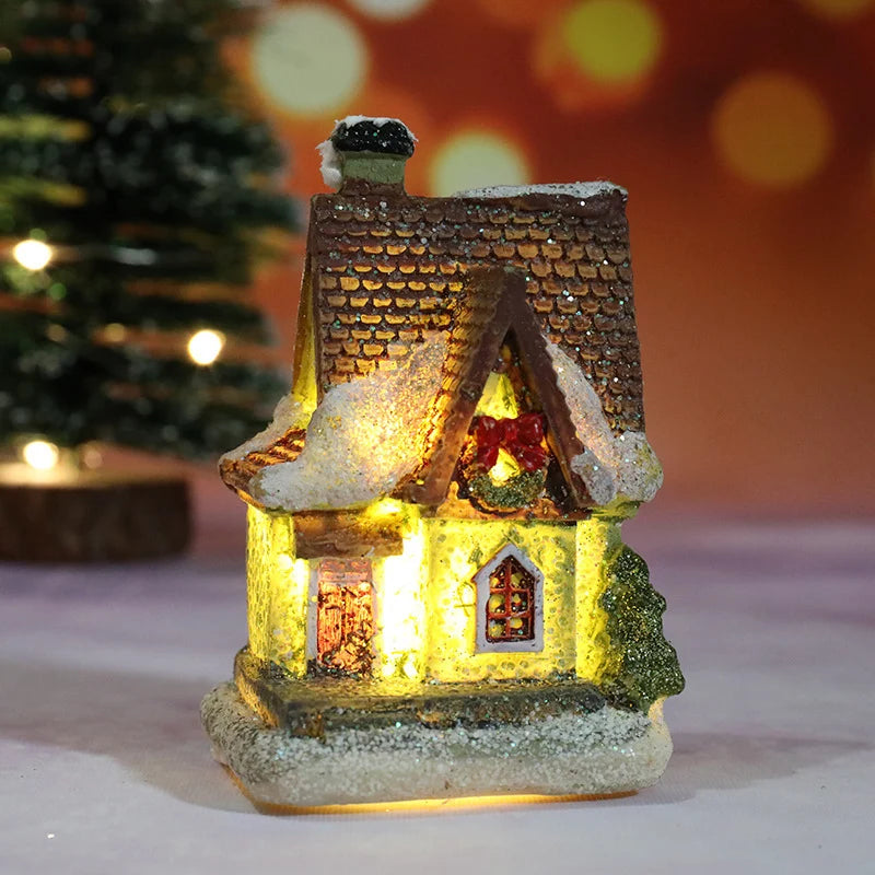 Christmas House Handcrafted LED Lighting & Snow Accents