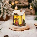 Christmas House Light Handcrafted Soft Glow Weatherproof