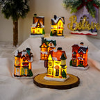 Christmas House Light Handcrafted Soft Glow Weatherproof
