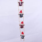 Christmas Ladder Handcrafted Figures Easy To Hang